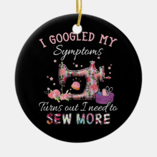 Ornamento De Cerâmica Preciso costurar mais