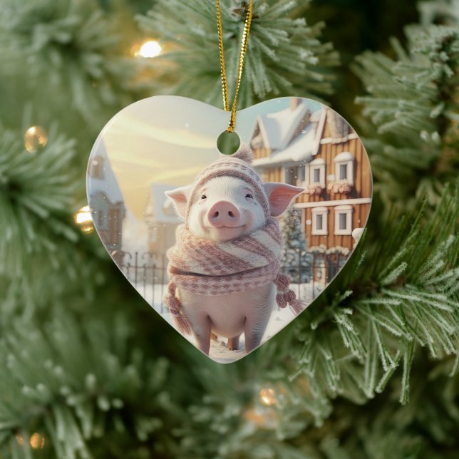 Ornamento De Cerâmica Presente de amante de os animais, Presente de Sobr (Árvore)