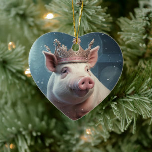 Ornamento De Cerâmica Presente de amante de os animais, Presente de Sobr