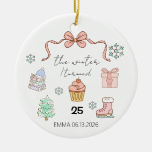 Ornamento De Cerâmica Presente de Aniversário de 25 Anos para Filha Aniv