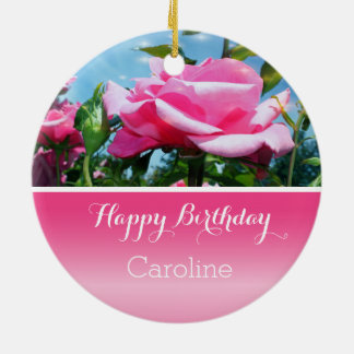 Ornamento De Cerâmica presente de aniversário muito bonito de um amigo