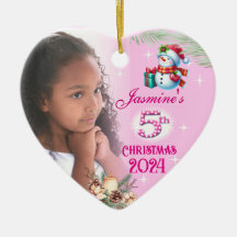 Presente de Foto Personalizado de 5 de Natal para 