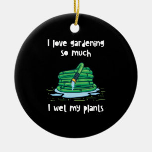 Ornamento De Cerâmica Presente de mangueira de jardim