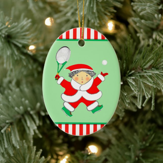 Ornamento De Cerâmica Presente de Natal de Tênis (Árvore)