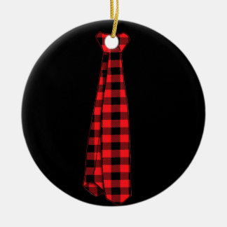 Ornamento De Cerâmica Presente de Natal para a Xadrez de Buffalo da Famí
