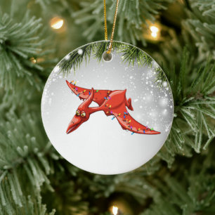 Ornamento De Cerâmica Presente De Pteranodon Para Criança Adulta Pterano