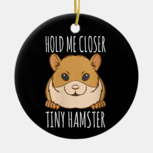 Ornamento De Cerâmica Presente Divertido para Amantes de Hamsters Me Abr
