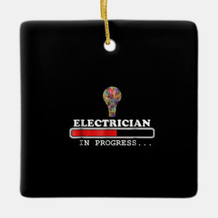 Ornamento De Cerâmica Presente Elétrico, Eletricidade, Carregamento De B