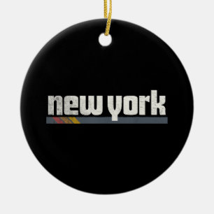 Ornamento De Cerâmica Presente para Homens Mulheres de Nova York