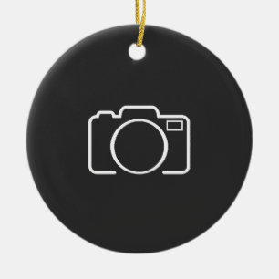 Ornamento De Cerâmica Presente Personalizado para Mãe Pai Família Foto