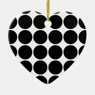 Ornamento De Cerâmica Presentes à moda para bolinhas pretas das meninas