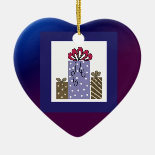 Ornamento De Cerâmica Presentes bonito (Frente)
