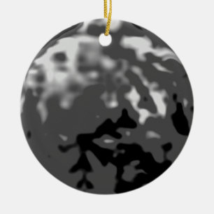 Ornamento De Cerâmica Presentes cinzentos de Zazzle do MUSEU do