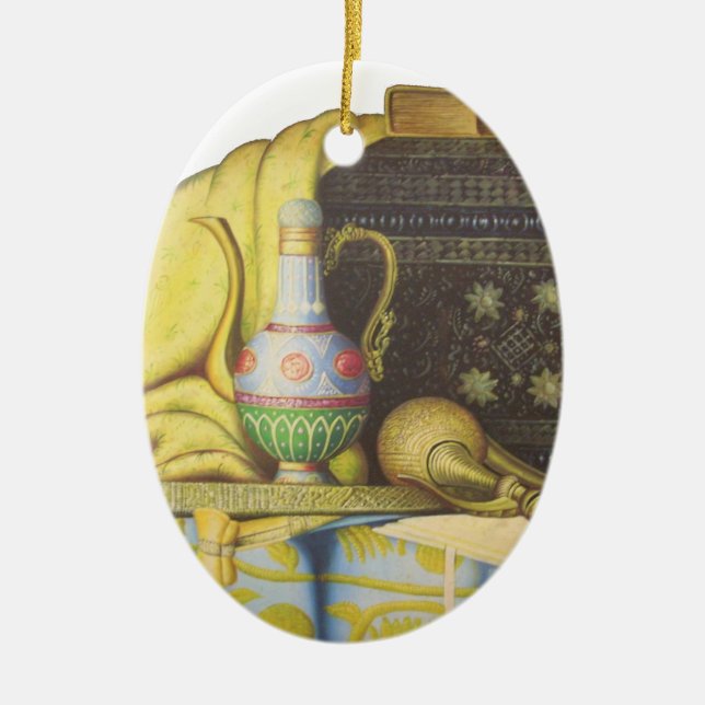 Ornamento De Cerâmica Presentes verdadeiros da vida Hakuna Matata goodie (Frente)