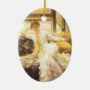 Ornamento De Cerâmica Primavera (Margem Marítima) de James Tissot, Retra