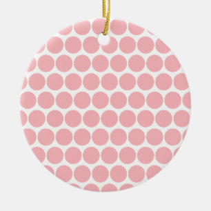 Ornamento De Cerâmica Primavera Summer Color Crystal Rosa