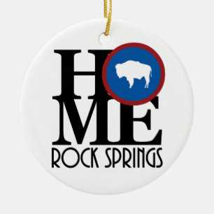 Ornamento De Cerâmica Primaveras HOME Rock