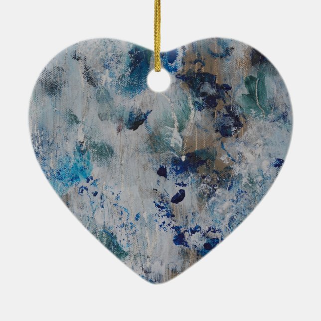 Ornamento De Cerâmica Primeiro Frost (Verso)