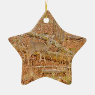 Ornamento De Cerâmica Primeiro inverno do Baby Deer