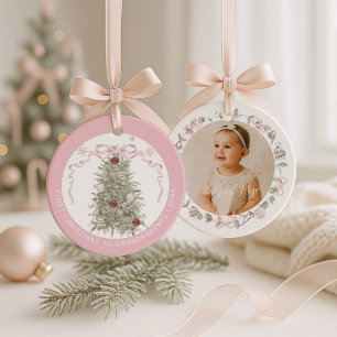 Ornamento De Cerâmica Primeiro Natal como Avós