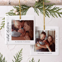 Primeiro Natal como Pais Foto do Bebê Estatísticas