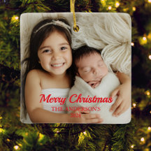 Primeiro Natal da Família Foto da Família