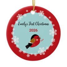 Primeiro Natal do Bebê, decoração de foto