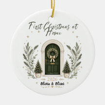 Primeiro Natal em Casa Porta de Férias