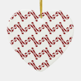 Ornamento De Cerâmica Primeiro Natal juntos