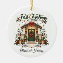 Primeiro Natal Nova Casa Porta de Férias