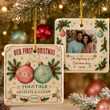 Primeiro Natal Personalizado Juntos 2026 Foto