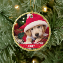 Primeiro Natal Puppy Dog KeepsasasakotemOrnamento
