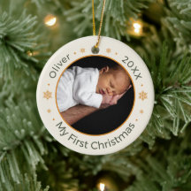 Primeiro Nome do Bebê no Natal Foto & data