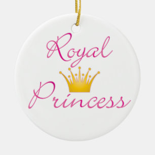 Ornamento De Cerâmica Princesa real