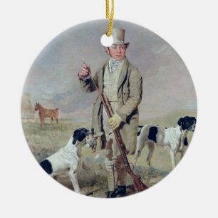 Ornamento De Cerâmica Príncipe de Richard, com Damon, o coronel atrasad