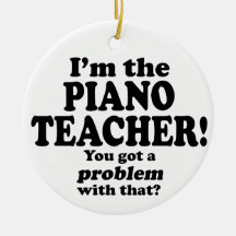 Problema Com Isso - Professor De Piano