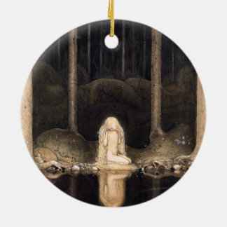 Ornamento De Cerâmica Procurando seu conto de fadas da fantasia do