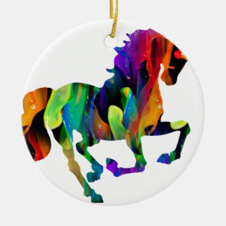 ORNAMENTO DE CERÂMICA PRODUTOS MULTICOLORIDOS DO UNICÓRNIO