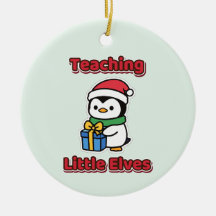 Professor de Natal dos Pequenos Elfos