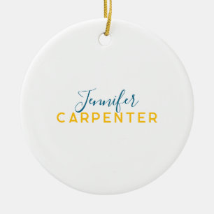 Ornamento De Cerâmica Profissional elegante moderno minimalista simples