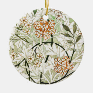 Ornamento De Cerâmica Projeto de Jardim de Flores de Jasmim de William M