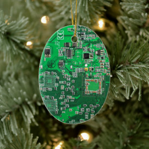 Ornamento De Cerâmica Projeto de Placa de Circuito PCB Verde para Profis