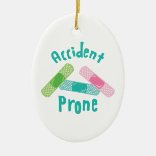 Ornamento De Cerâmica Propenso a los accidentes