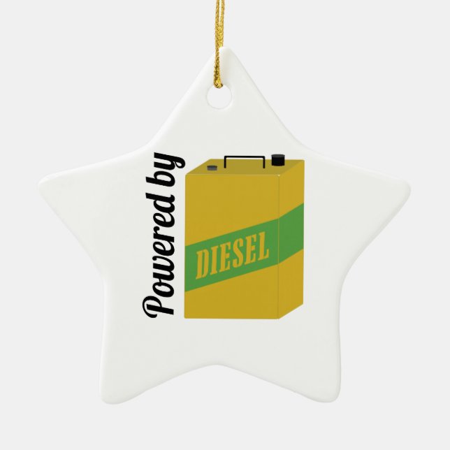 Ornamento De Cerâmica Psto perto (Frente)