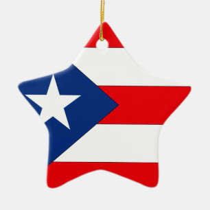 Ornamento De Cerâmica Puerto Rico