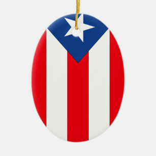 Ornamento De Cerâmica Puerto Rico