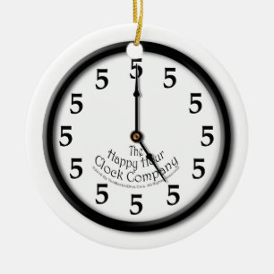 ORNAMENTO DE CERÂMICA PULSO DE DISPARO DE CINCO HORAS