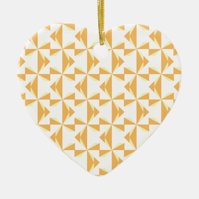 Ornamento De Cerâmica Pumpkin Pinkers (Frente)