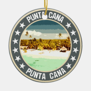 Ornamento De Cerâmica Punta Cana