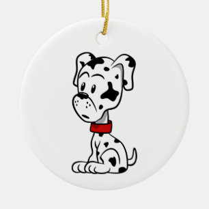 Ornamento De Cerâmica Puppie Dalmácia